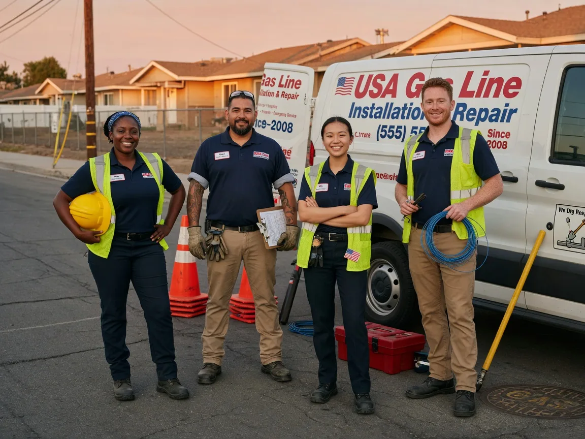 Gas Line Installation company in Hahnville, LA